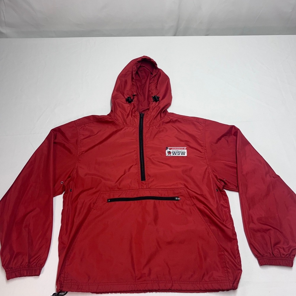 Walt Disney World WDW Mickey Mouse‎ Windbreaker Pullover Jacket Size S